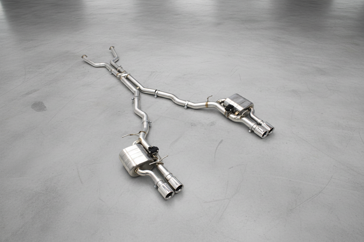BMW M6 E63/E63 LCI Stainless Steel Valved Catback Exhaust System