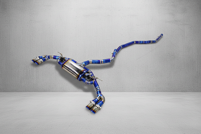 BMW X6 xdrive40i F16/F16 LCI Titanium Valved Catback Exhaust System