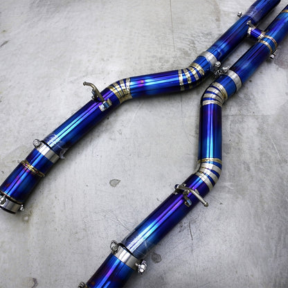 Mercedes-Benz AMG GTR C190 Titanium Exhaust System
