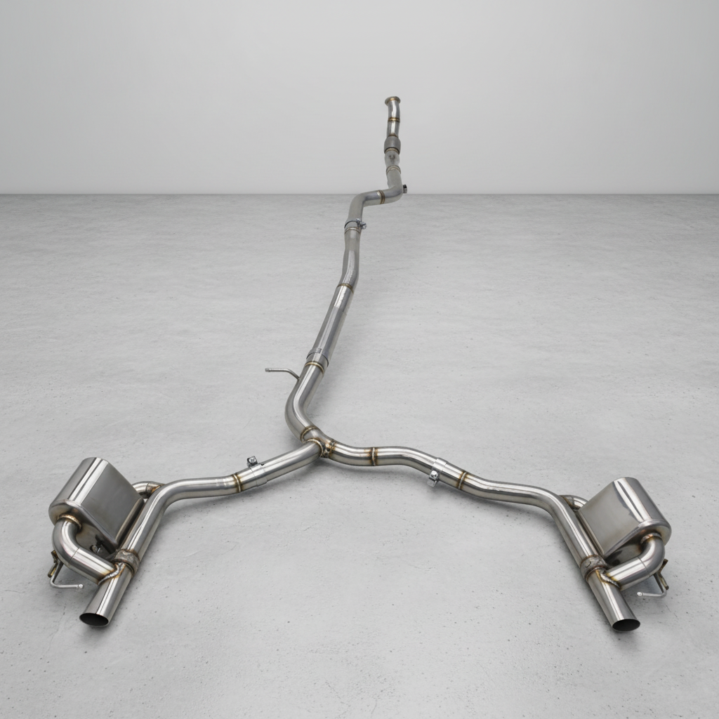 Mercedes Benz GT53 AMG X290 Stainless Steel Valved Catback Exhaust System