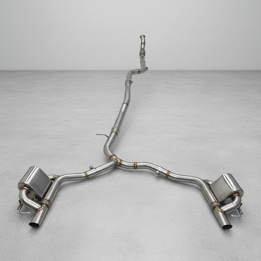Mercedes Benz GT53 AMG X290 Stainless Steel Valved Catback Exhaust System