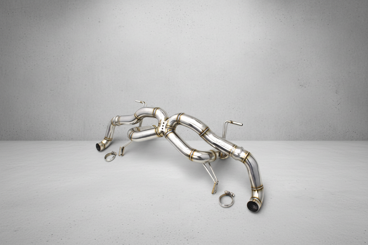 Audi R8 Type 42 Stainless Steel Racing Catback Exhaust System