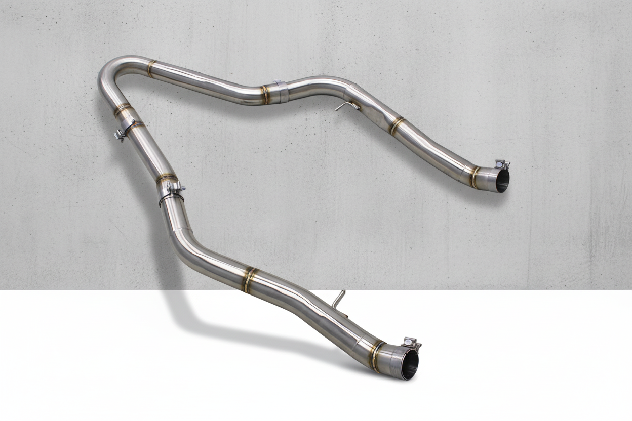 BMW X5M F85 Stainless Steel Valved Catback Exhaust System Gloss Carbon Tips
