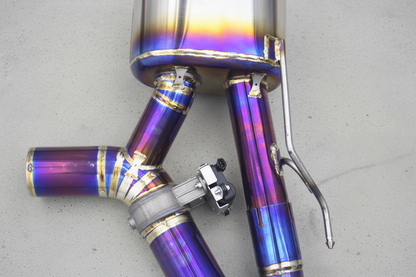 BMW M550I G30/G30 LCI Titanium Valved Catback Exhaust System