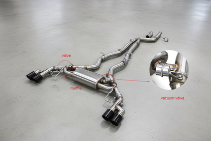 BMW X3 M40i G01/G01 LCI Stainless Steel Valved Catback Exhaust System