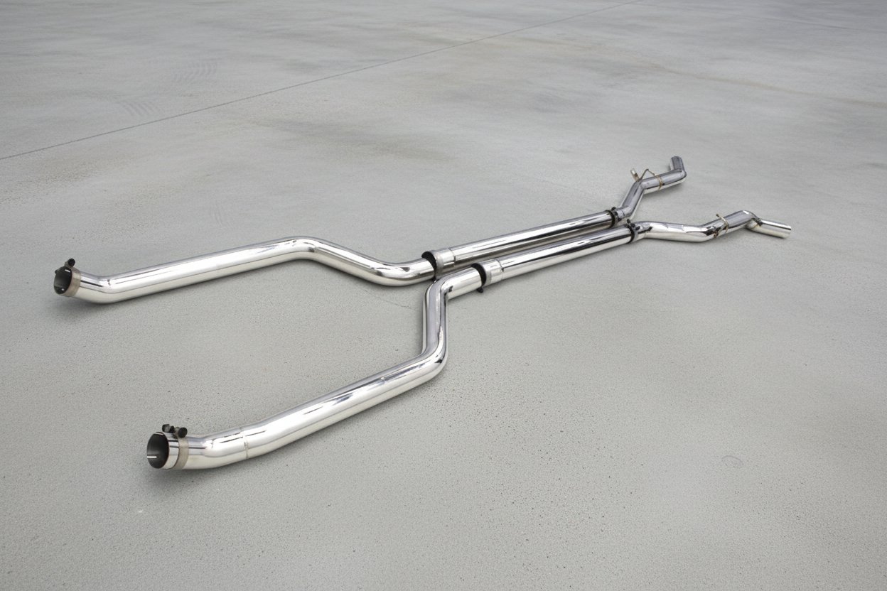 BMW X7 M50i G07/G07 LCI Stainless Steel Midpipes