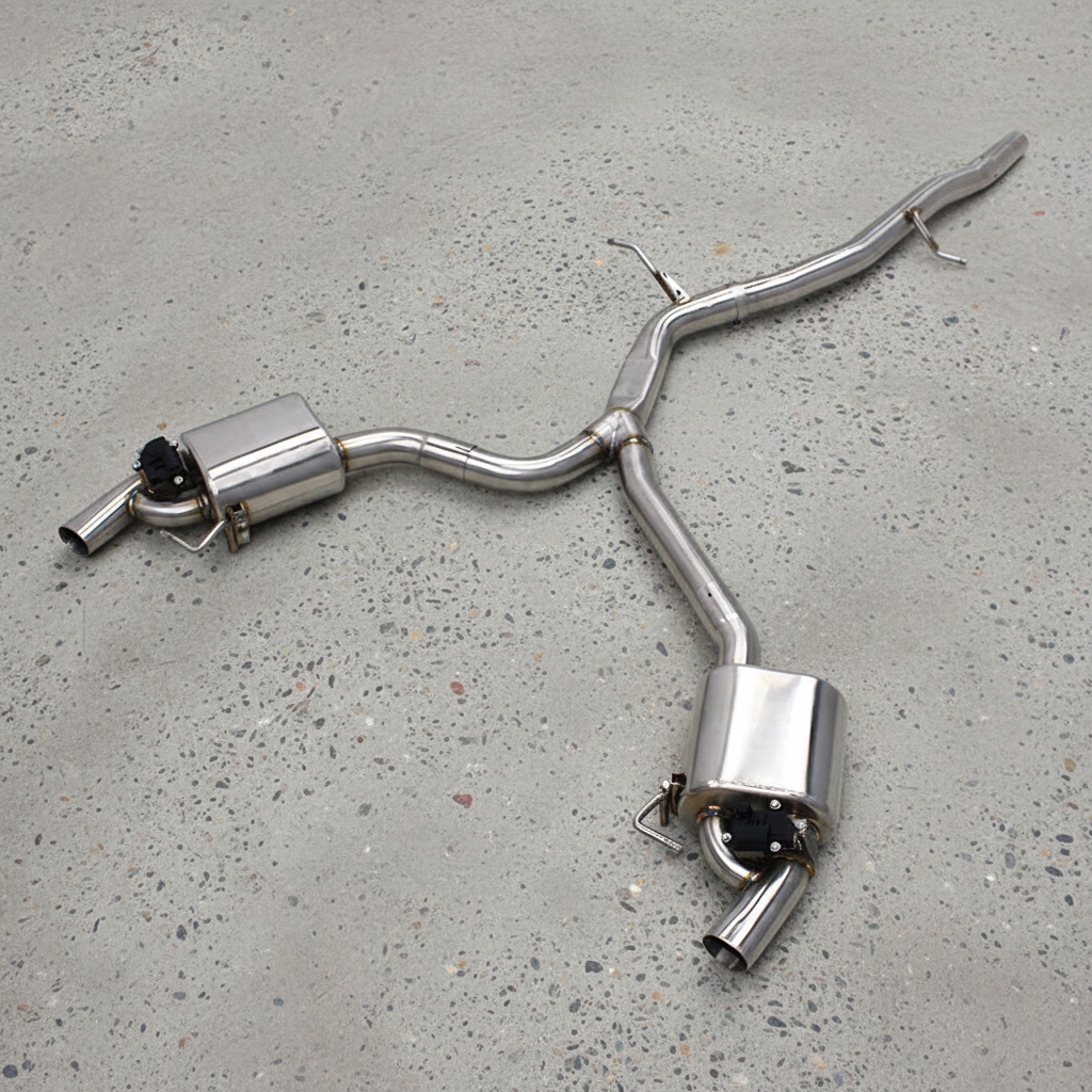 Audi A4 B9 Stainless Steel Valved Catback Exhaust System