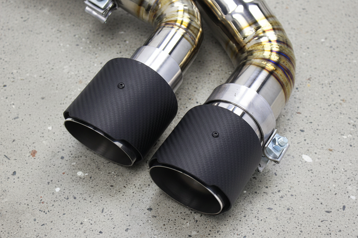 BMW M8 F91,F92,F93 and LCI Titanium Valved Catback Exhaust System