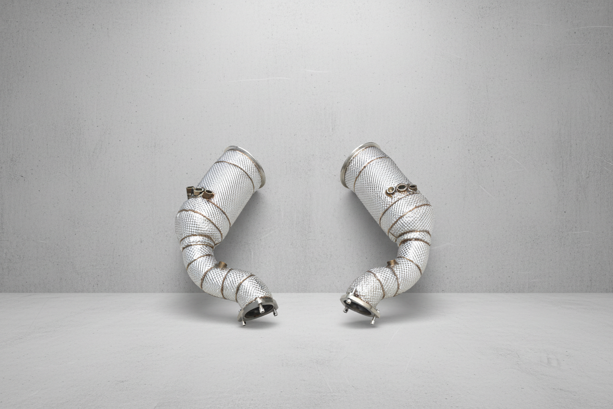 Audi RSQ8 F1 Catted Downpipes