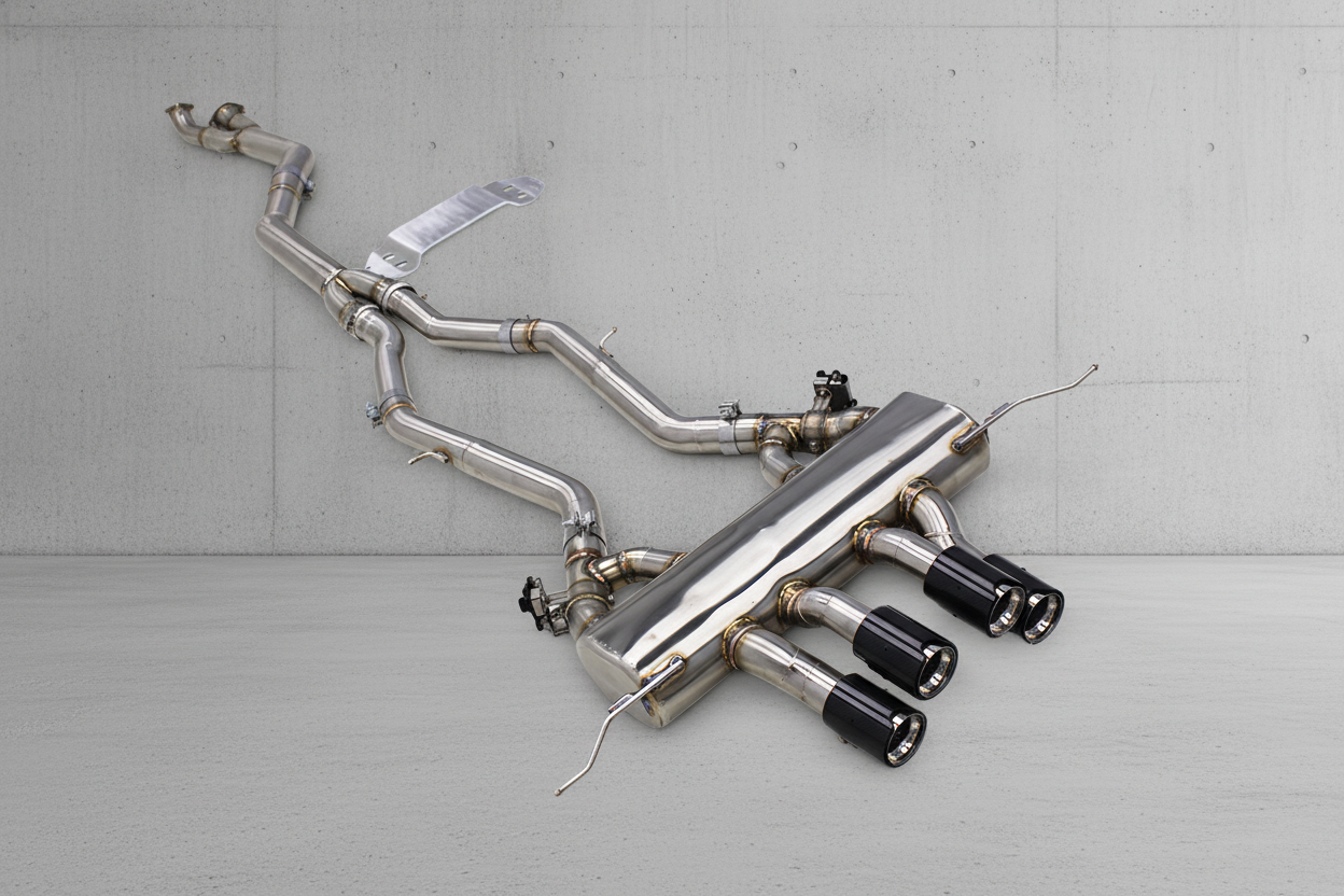 BMW M3/M4 G8X M Performance Stainless Steel Valved Catback Exhaust System with M Performance Exhaust Tips