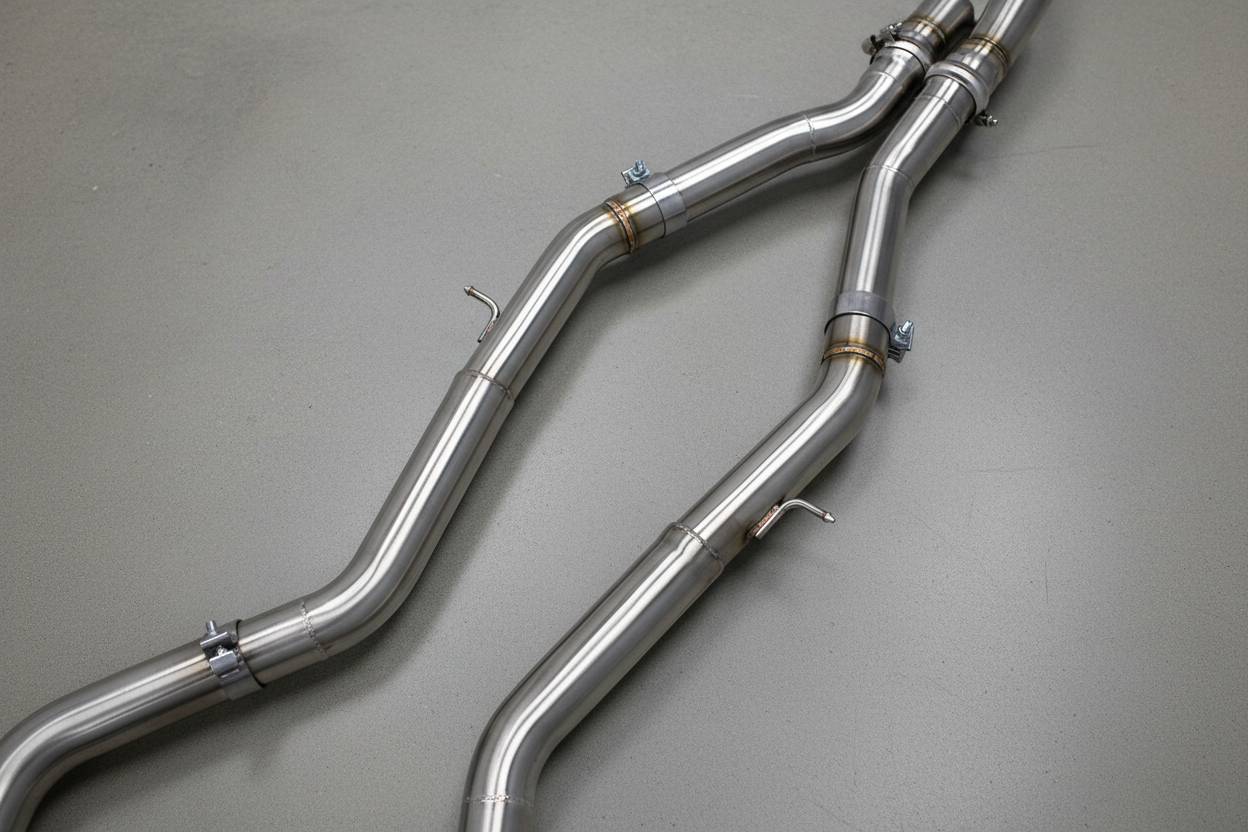 BMW M3/M4 G8X M Performance Stainless Steel Valved Catback Exhaust System with M Performance Exhaust Tips
