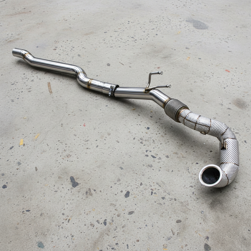 Audi TT MK3 Catless Downpipe