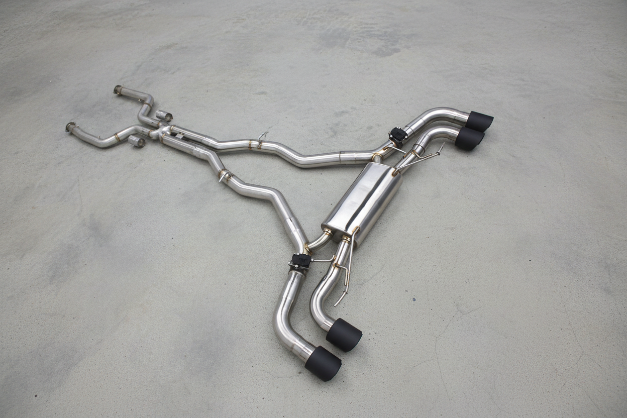 BMW X5M G05/G05 LCI Stainless Steel Valved Catback Exhaust System
