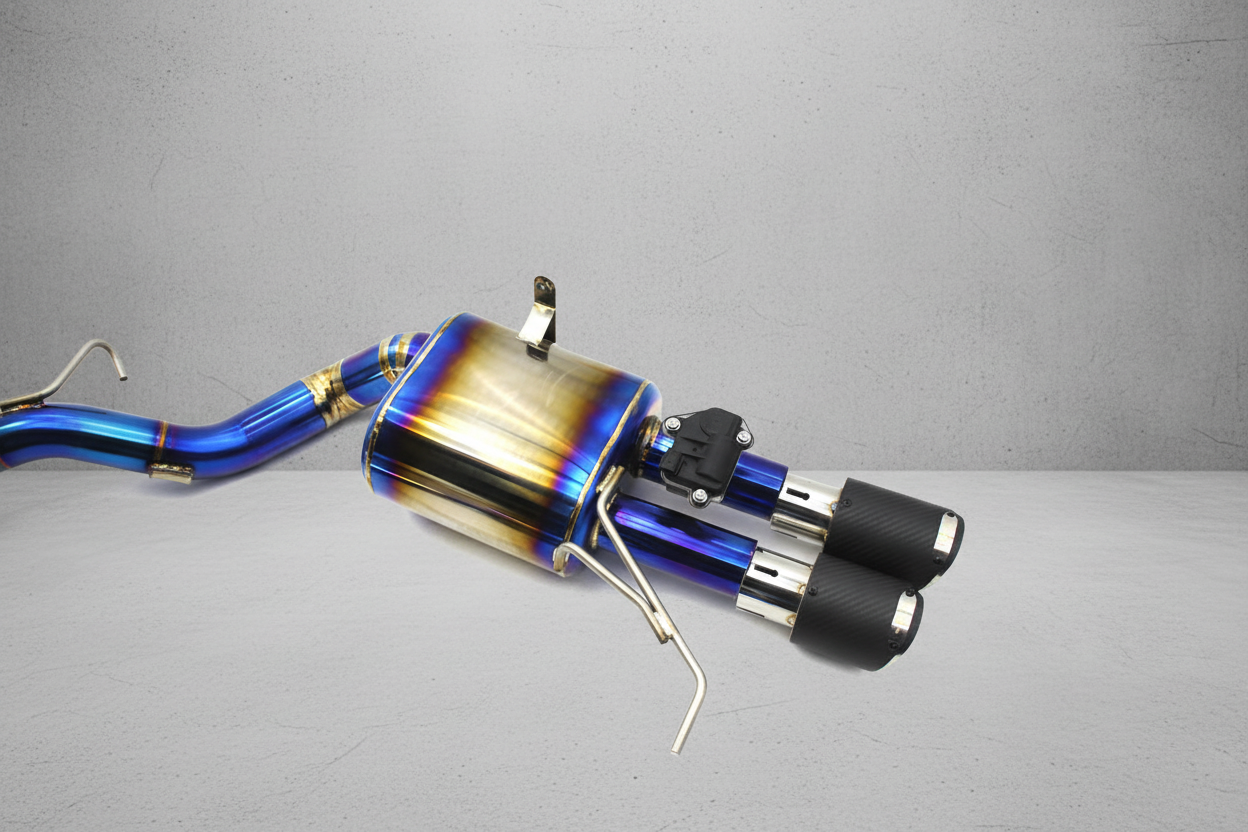 BMW M3 E90/E92/E93 Titanium Valved Axleback Exhaust System