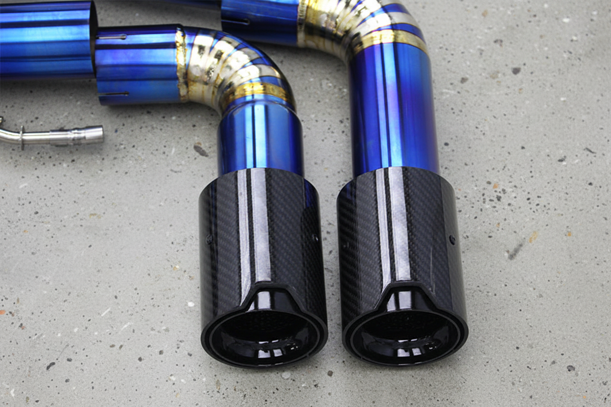 BMW M240I G42/ G42 LCI Titanium Valved Catback Exhaust System With M Performance Tips