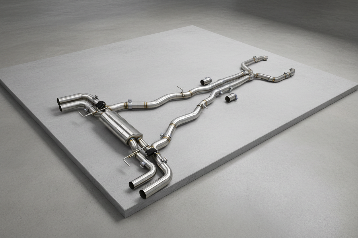BMW M850i G1X/G1X LCI Coupe Stainless Steel Catback Valved Exhaust System