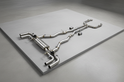 BMW M850i G1X/G1X LCI Coupe Stainless Steel Catback Valved Exhaust System