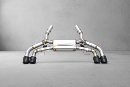 BMW M550I G30/G30 LCI Stainless Steel Axleback Valved Exhaust System