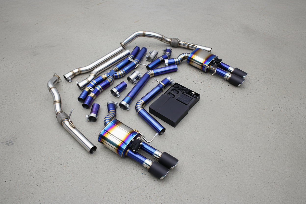 Audi A8L D4 Titanium Valved Catback Exhaust System