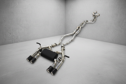 BMW M3/M4 F80/F82 Stainless Steel Valved Full Exhaust System With M Performance Exhaust Tips