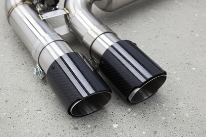 BMW M3/M4 F80/F82 Stainless Steel Valved Full Exhaust System W/ Carbon Fibre Exhaust Tips