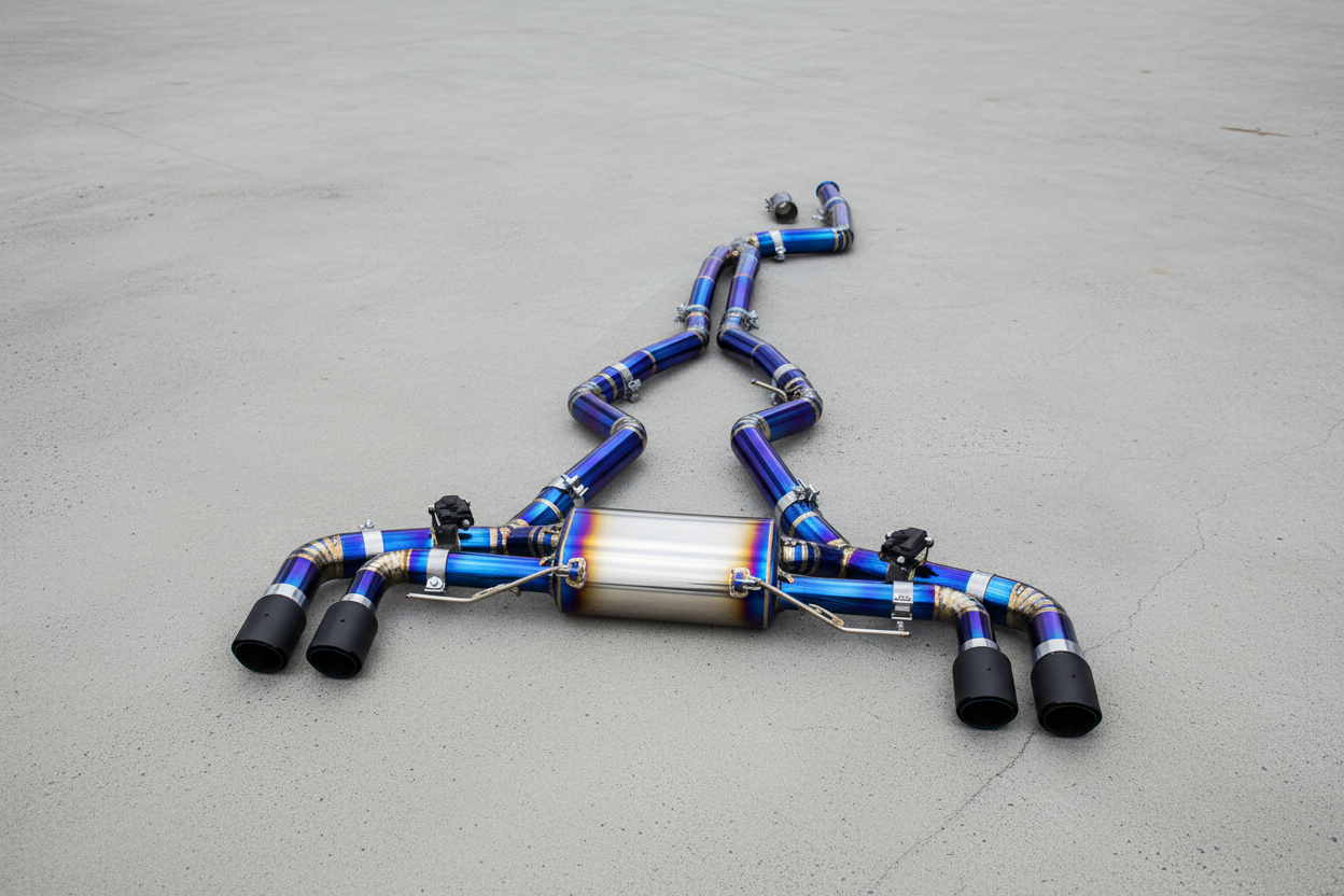 BMW M440I G20/G22/G26 and LCI Titanium Valved Catback Exhaust System