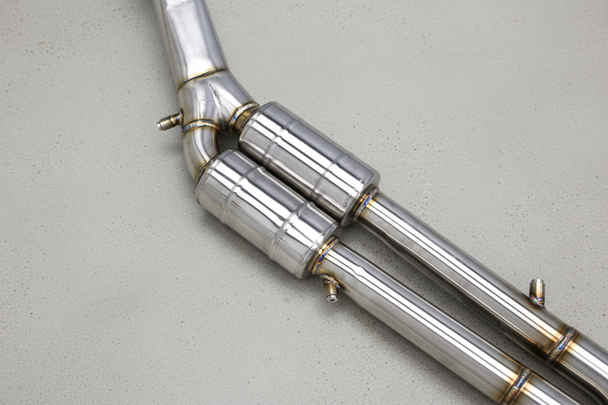 BMW 540i G30/G30 LCI Stainless Steel Valved Resonated Catback Exhaust System
