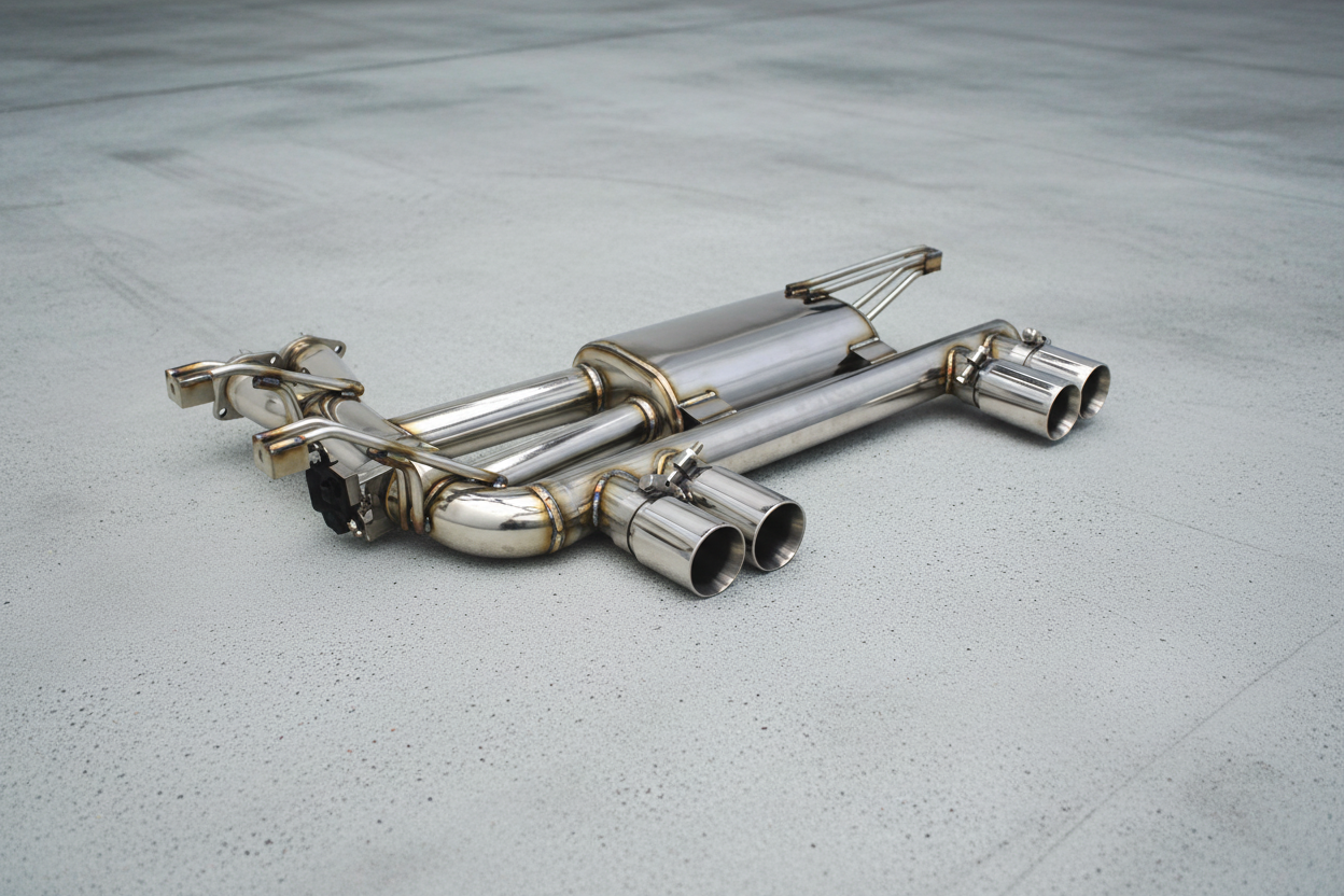 BMW M3 E46 Stainless Steel Axle-Back Valved Exhaust System