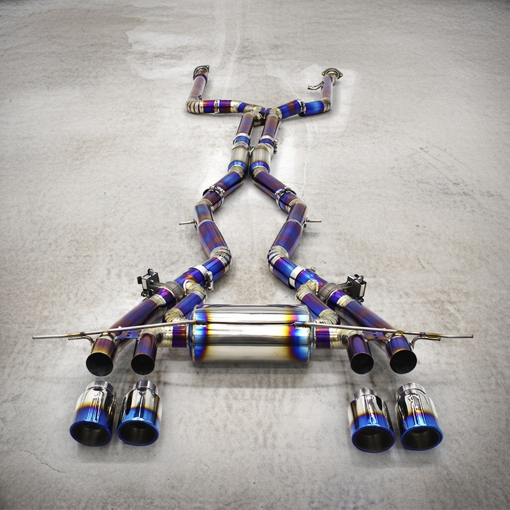 BMW M3/M4 G8X Titanium Valved Catback Exhaust System