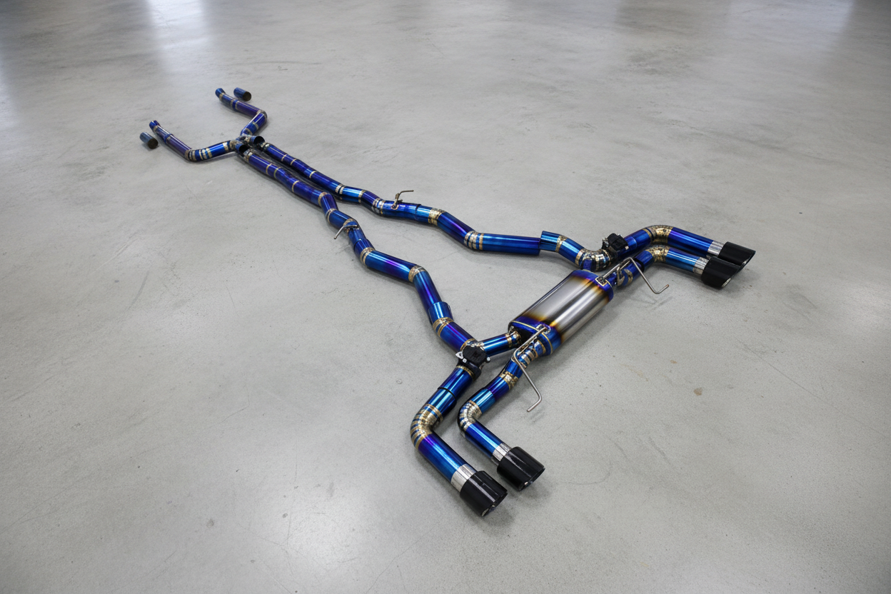 BMW M850i G1X/G1X LCI Coupe Titanium Catback Valved Exhaust System