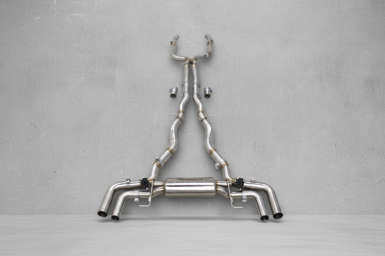 BMW M850i G1X/G1X LCI Coupe Stainless Steel Catback Valved Exhaust System