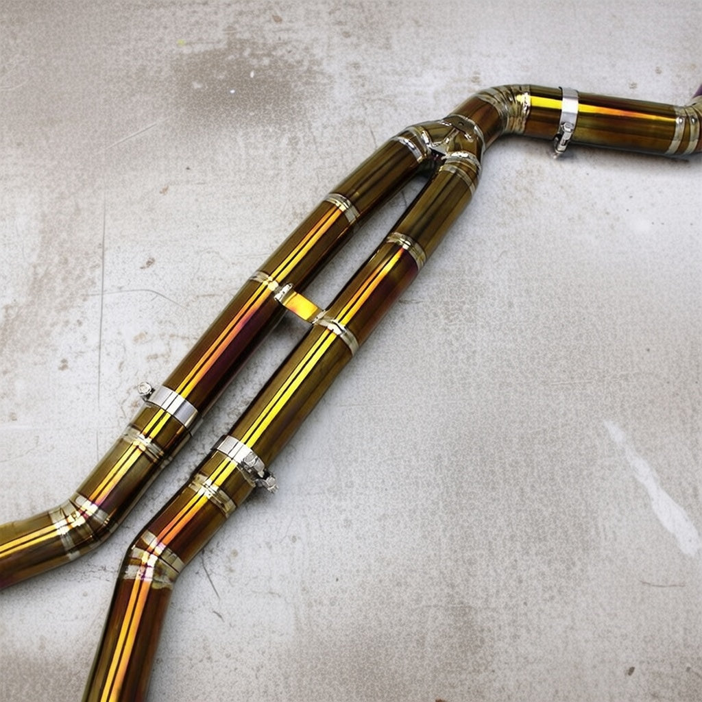 BMW M340i Gold Titanium Valved Exhaust System