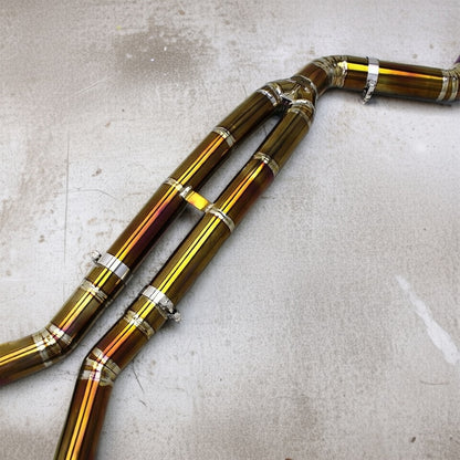 BMW M340i Gold Titanium Valved Exhaust System