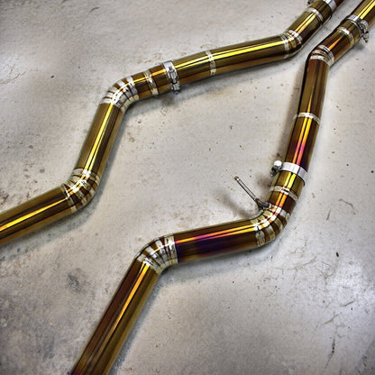 BMW M340i Gold Titanium Valved Exhaust System
