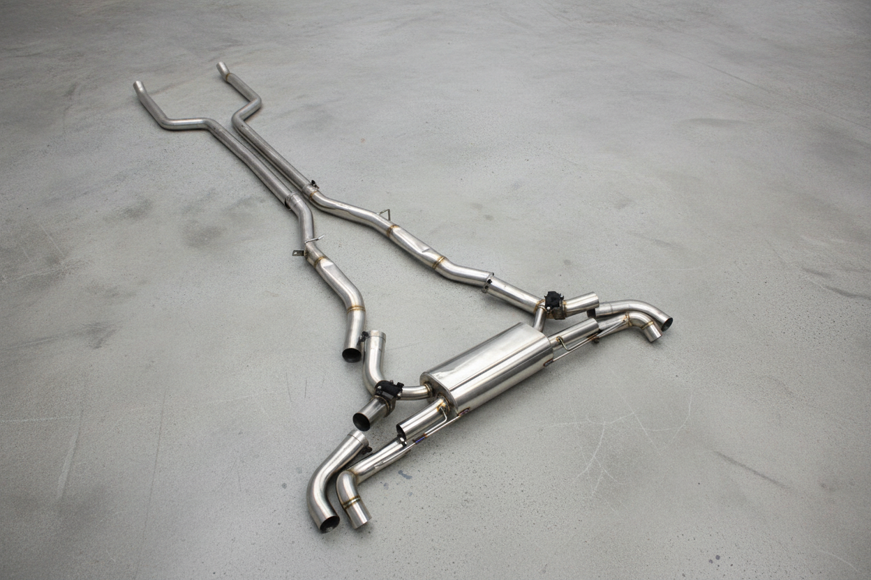 BMW X7 M50i G07/G07 LCI Stainless Steel Valved Catback Exhaust System