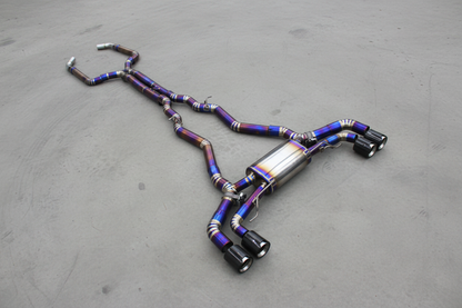 BMW M550I G30/G30 LCI Titanium Valved Catback Exhaust System