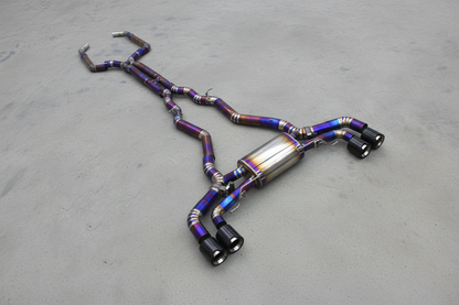 BMW M550I G30/G30 LCI Titanium Valved Catback Exhaust System
