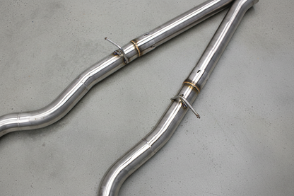 BMW M550I G30/G30 LCI Stainless Steel Catback Valved Exhaust System