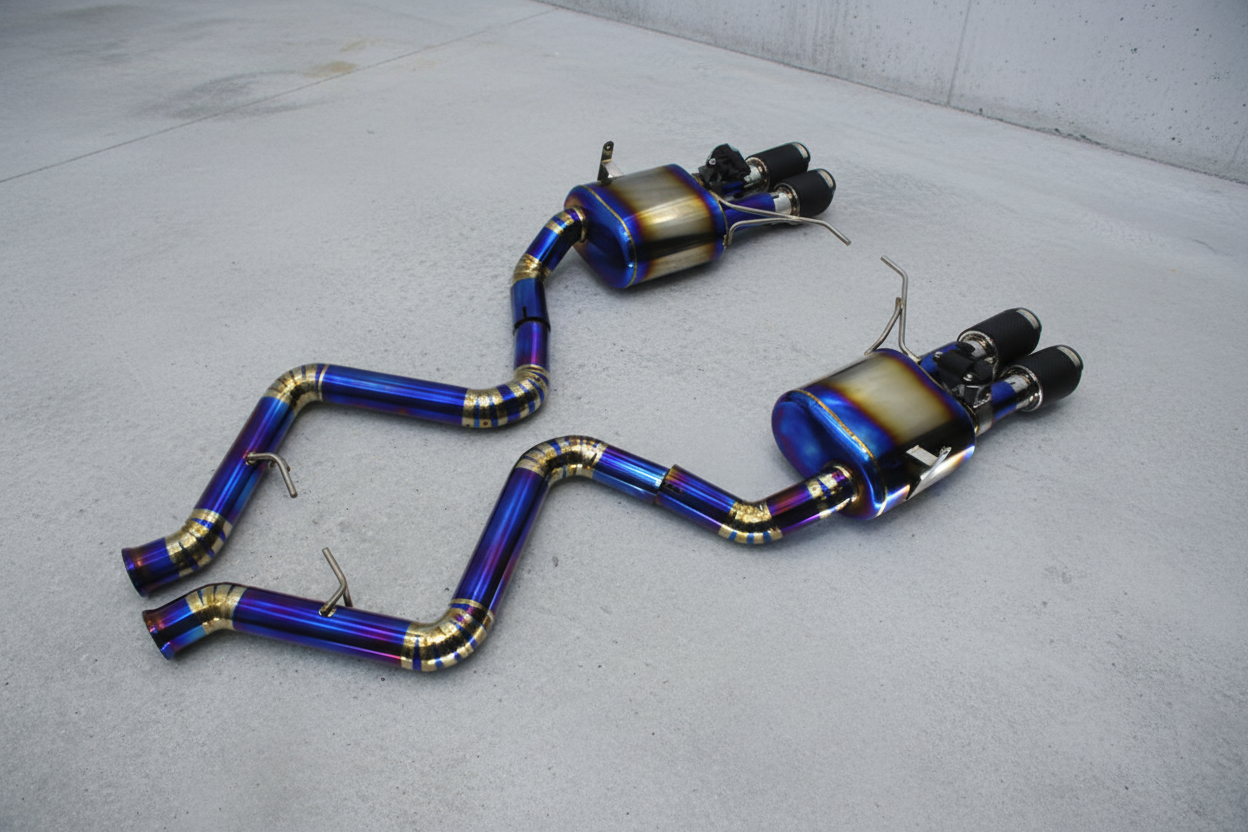 BMW M3 E90/E92/E93 Titanium Valved Axleback Exhaust System