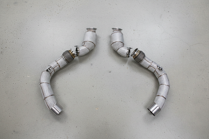 BMW M8 F91/F92/F93 and LCI Catted Downpipe