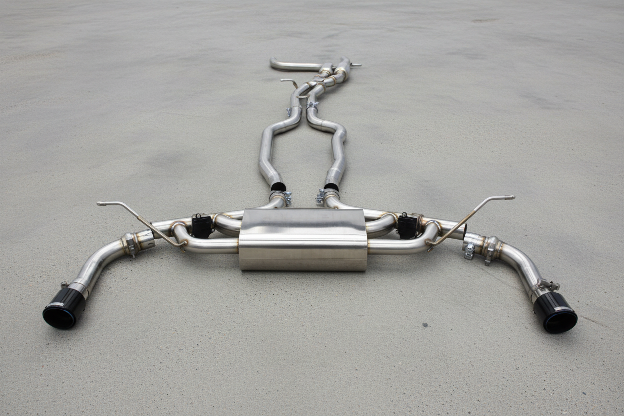 Audi Q7 4L/4M Stainless Steel Valved Exhaust System