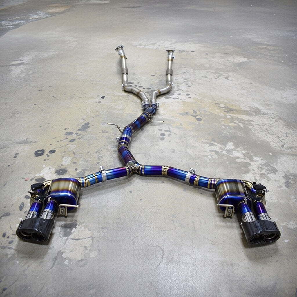 AUDI RS5 B9 VALVED TITANIUM EXHAUST SYSTEM
