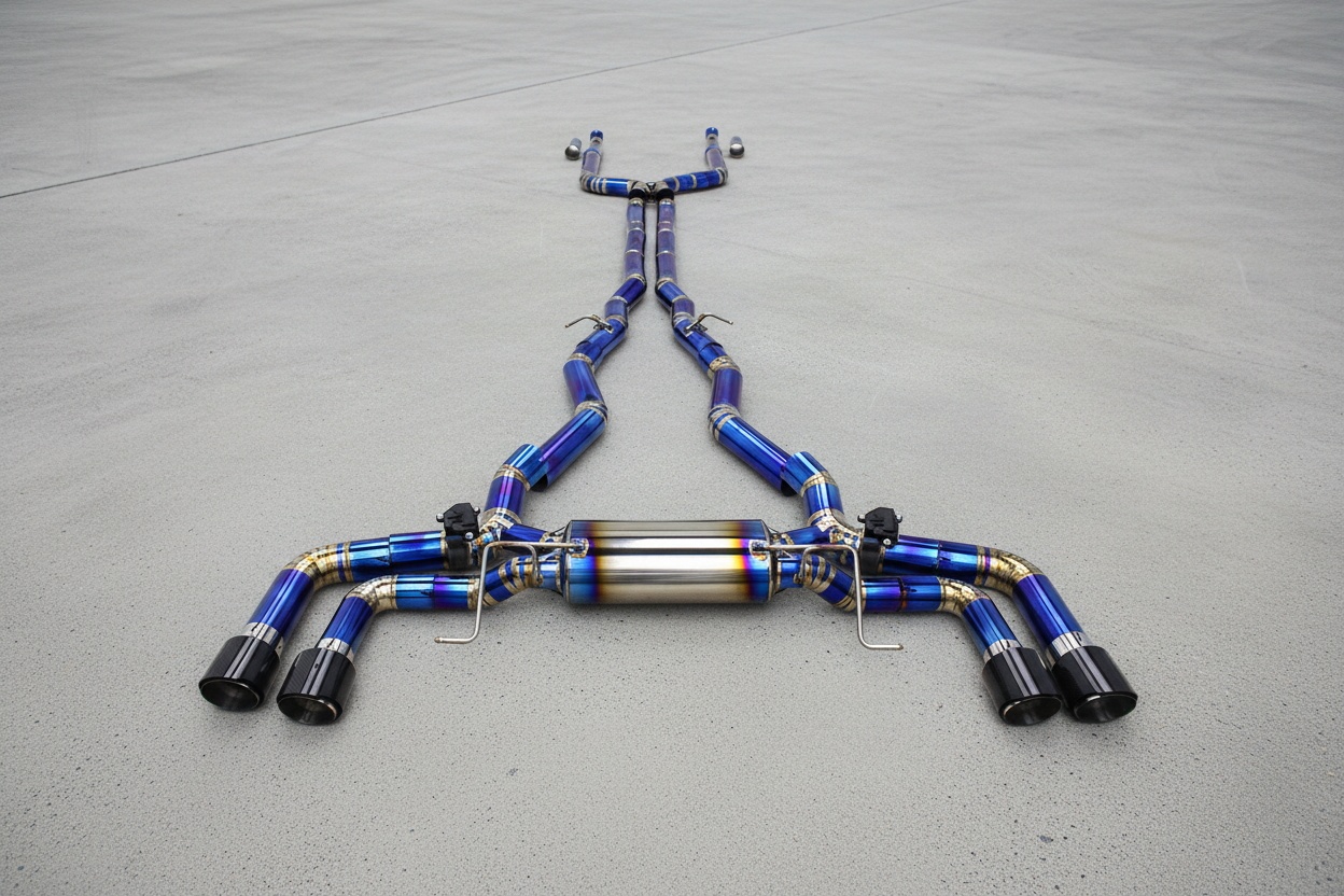 BMW M850i G1X/G1X LCI Coupe Titanium Catback Valved Exhaust System