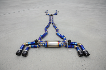 BMW M850i G1X/G1X LCI Coupe Titanium Catback Valved Exhaust System