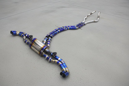Audi RSQ8 F1 Titanium Valved Catback Exhaust System