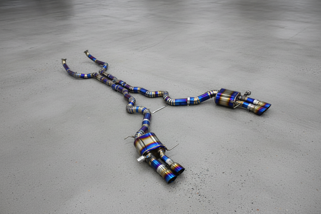 BMW M6 F06/ F06 LCI Titanium Valved Catback Exhaust System