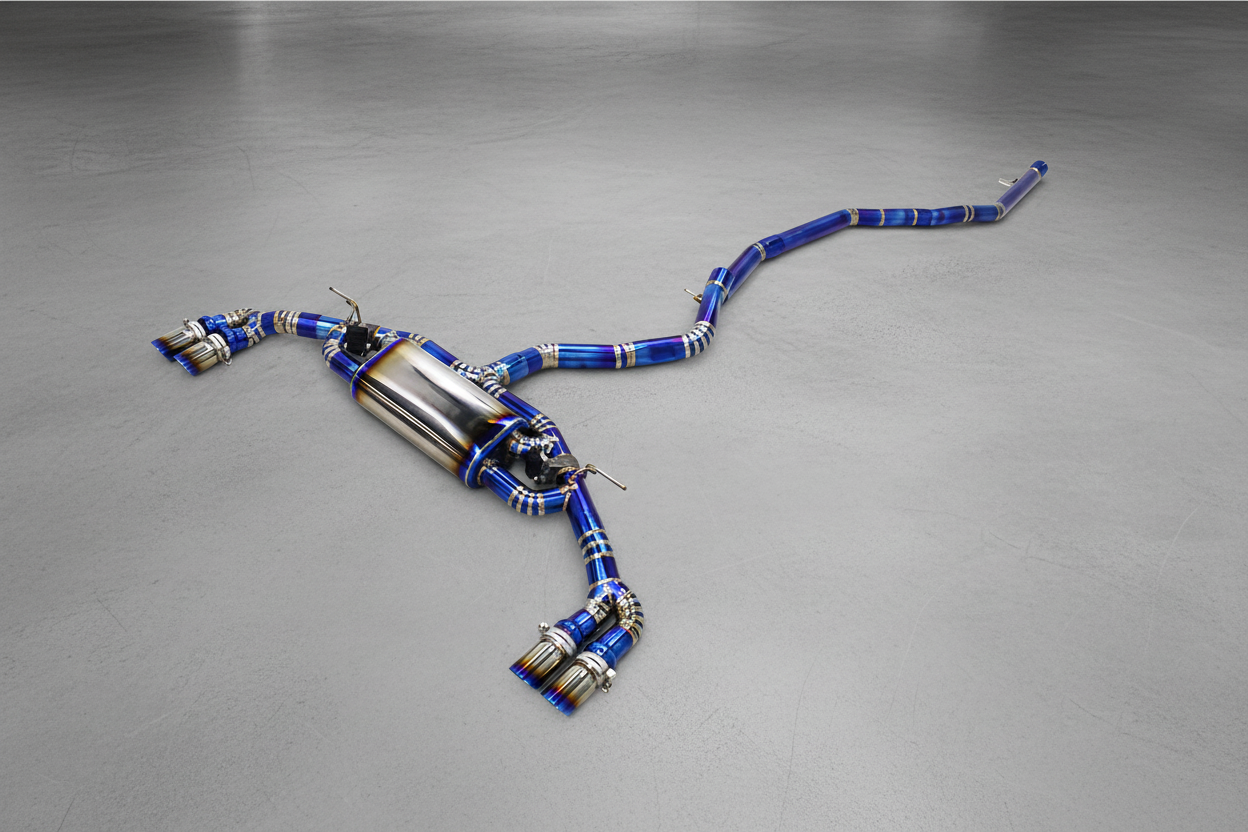 BMW X6 xdrive40i F16/F16 LCI Titanium Valved Catback Exhaust System