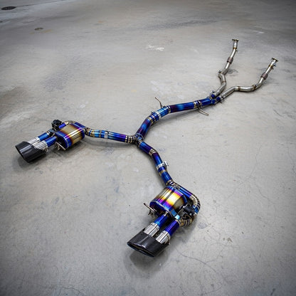 AUDI RS5 B9 VALVED TITANIUM EXHAUST SYSTEM