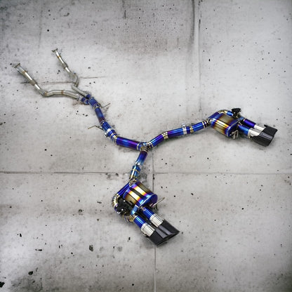 AUDI RS5 B9 VALVED TITANIUM EXHAUST SYSTEM