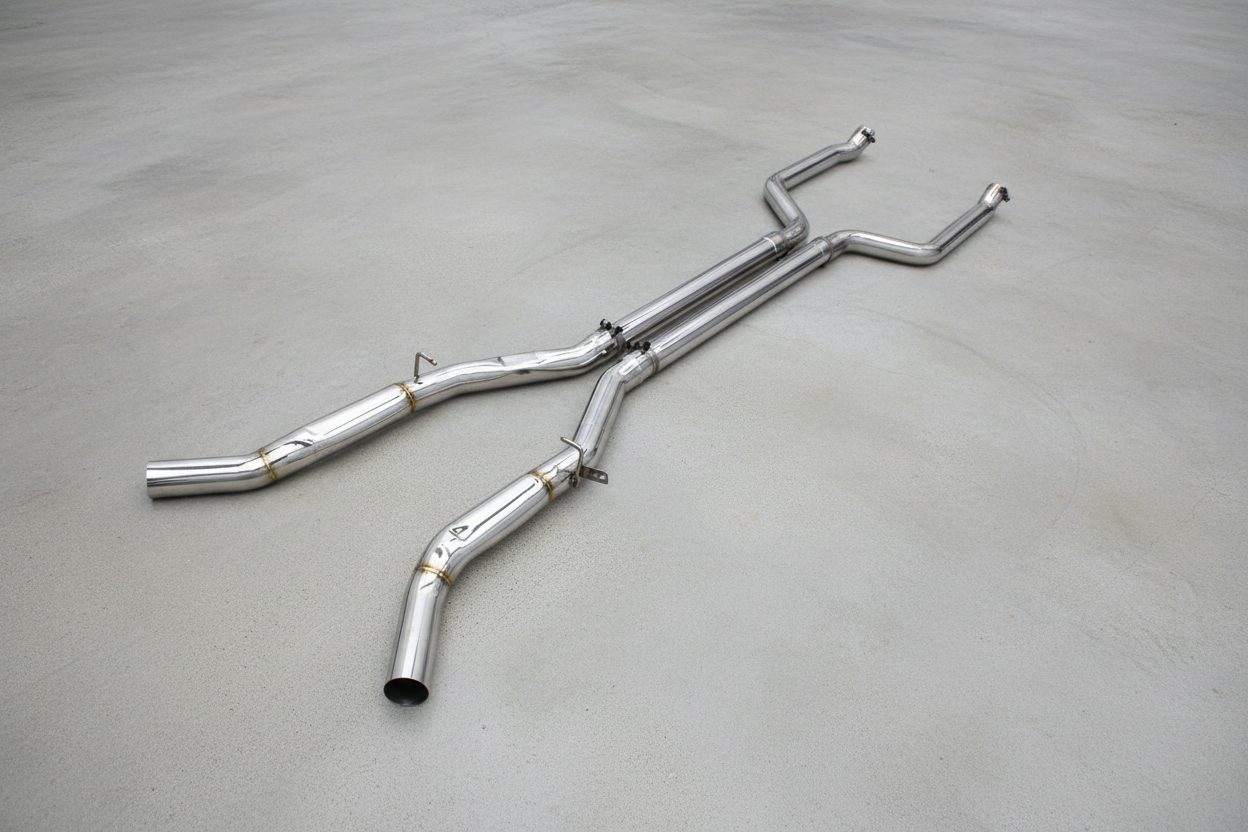 BMW X7 M50i G07/G07 LCI Stainless Steel Midpipes